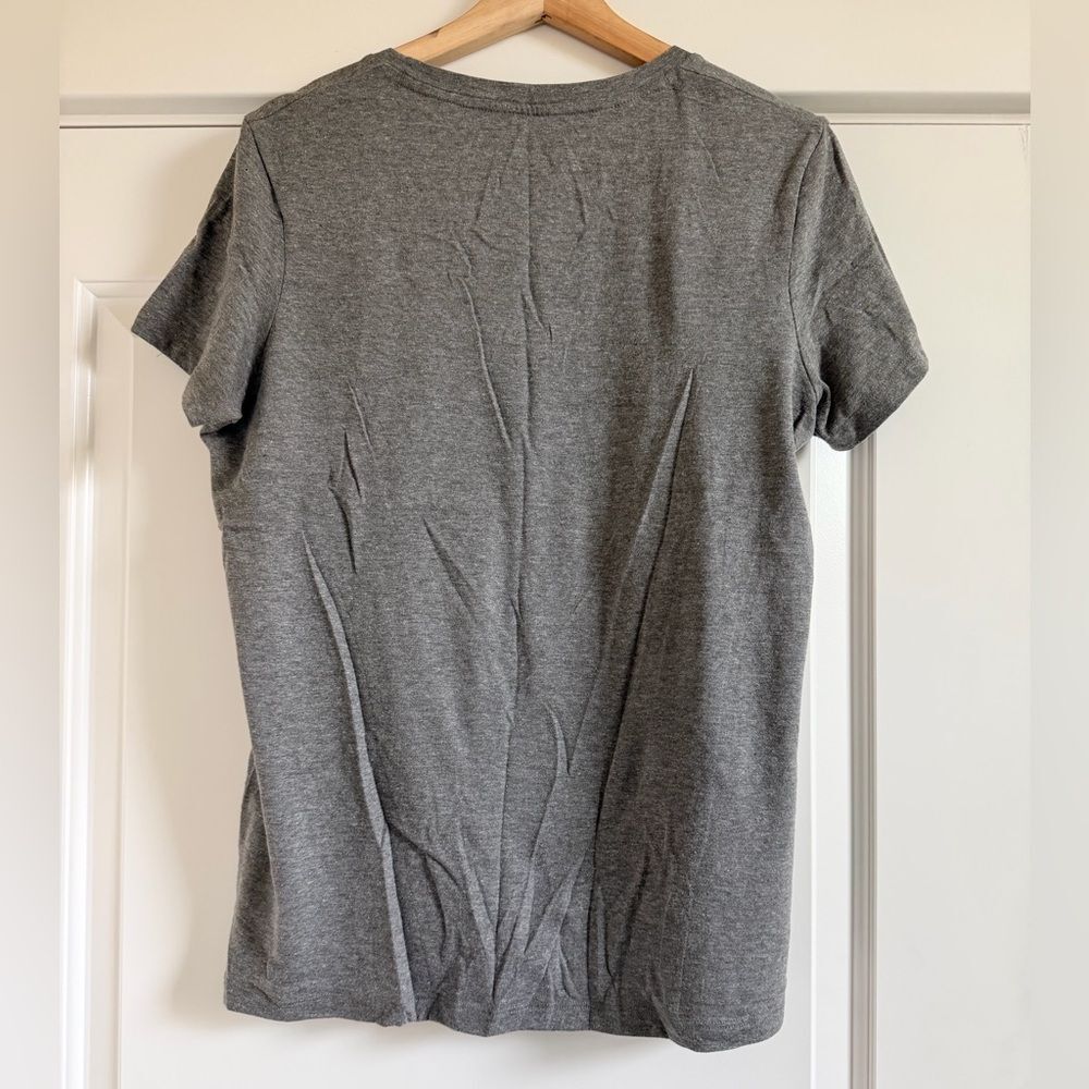 Gray SAC STATE MOM V-Neck T-Shirt - Picture 4 of 5